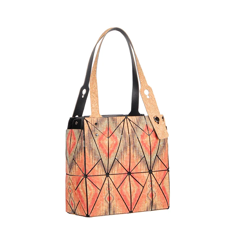 Tas Tangan Gabus Lembut Bertekstur Fashion