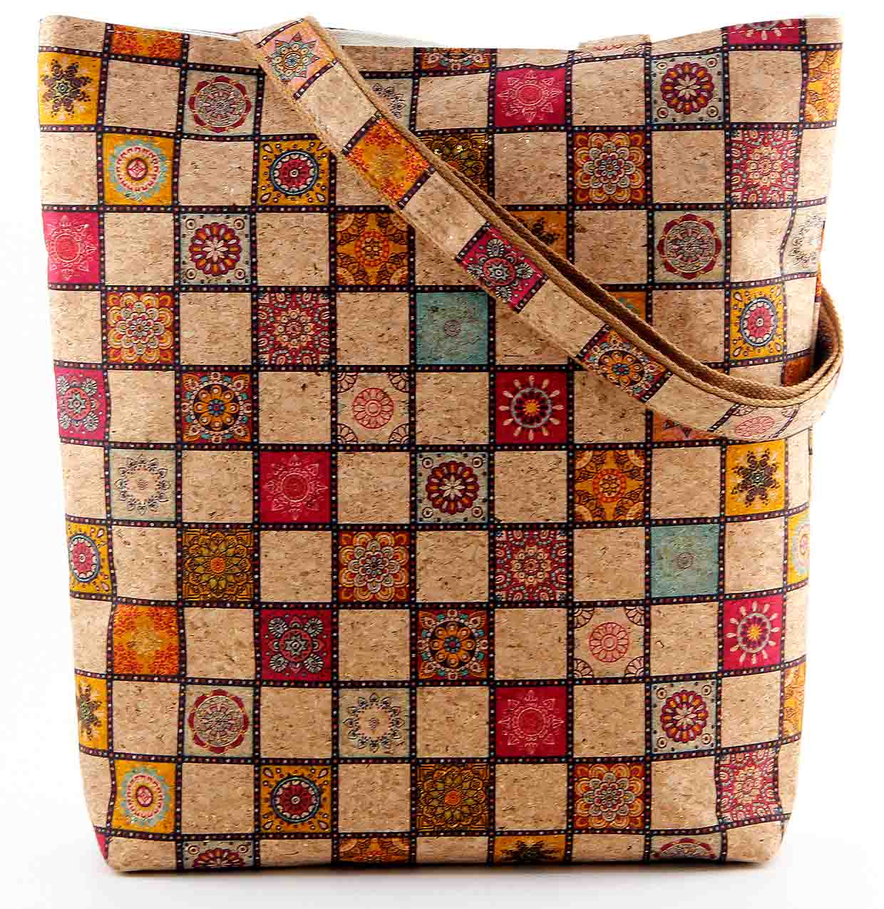 Tas Belanja Gabus Alam Minimalis